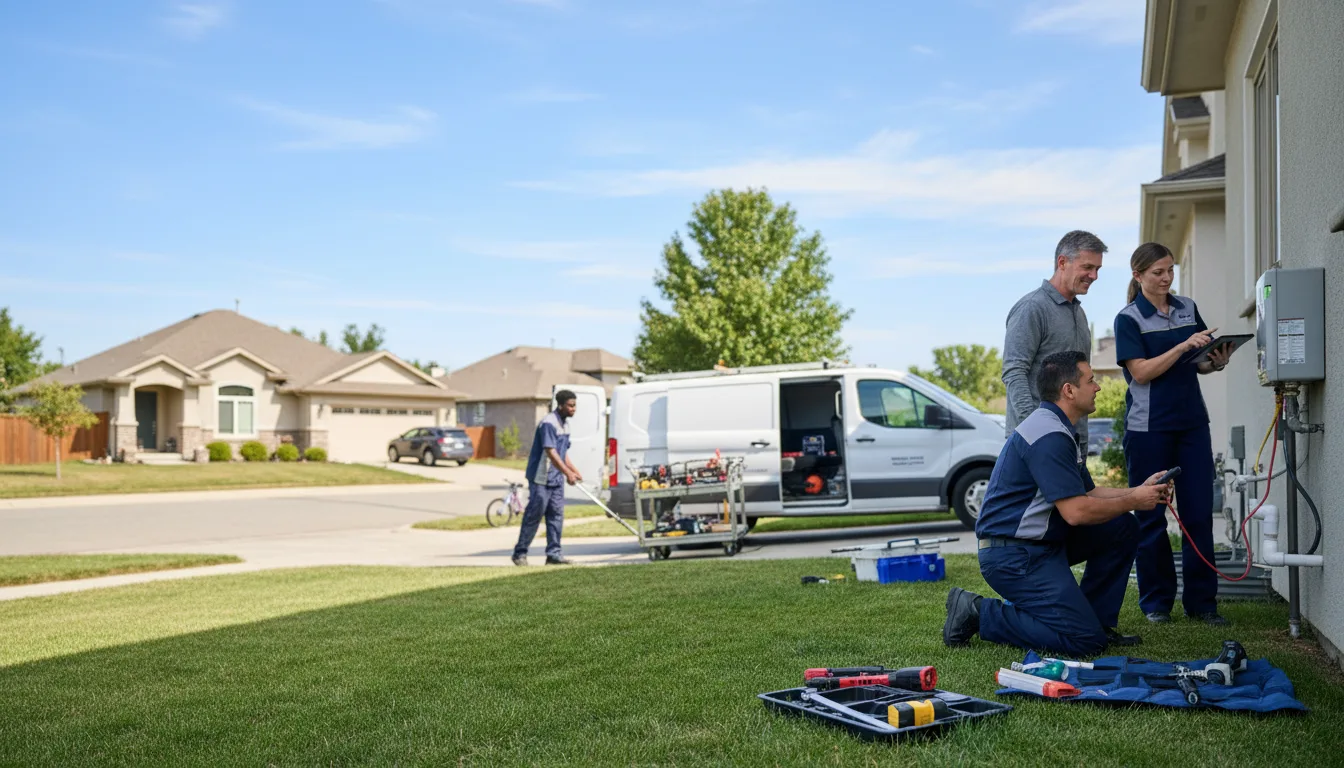 Tankless water heater service in Mount Pleasant, TX